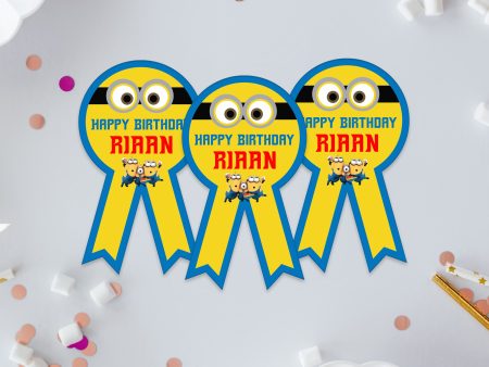 Minion Theme Badges For Discount