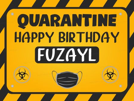 Quarantine Theme Backdrop on Sale