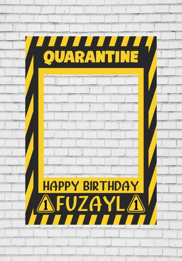 Quarantine Theme PhotoBooth For Cheap