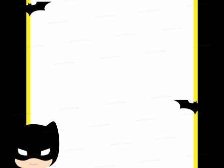 Batman Theme Customized PhotoBooth Discount