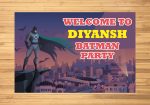 Batman Theme Welcome Board on Sale