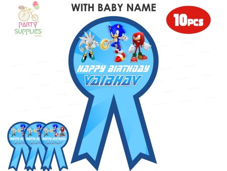 Sonic the Hedgehog Theme Badges For Cheap