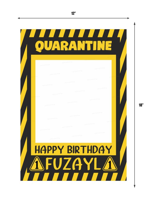 Quarantine Theme PhotoBooth For Cheap