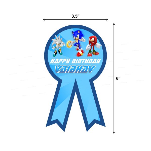 Sonic the Hedgehog Theme Badges For Cheap