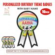 Baby Bus Theme Badges For Discount