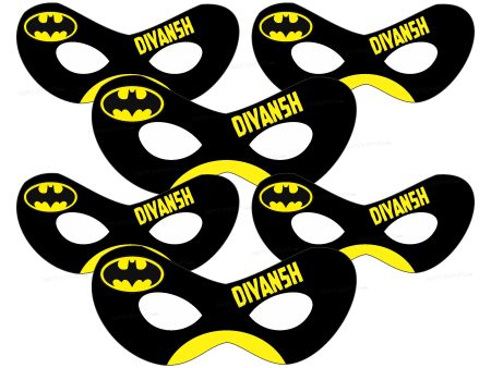 Batman Theme Personalized Eye Mask Supply