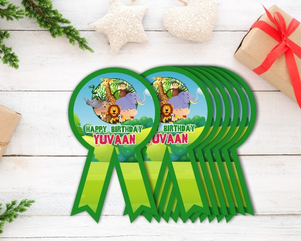 Jungle Theme Badges Discount