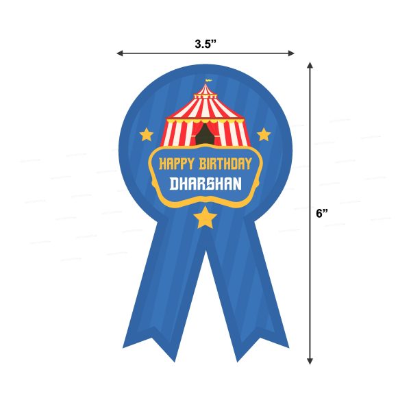 Circus Theme Badges For Cheap