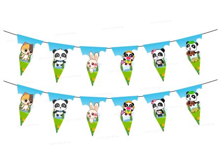 Baby Bus Theme Flag Bunting Online Hot Sale