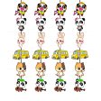 Baby Bus Theme Character Dangler Cheap