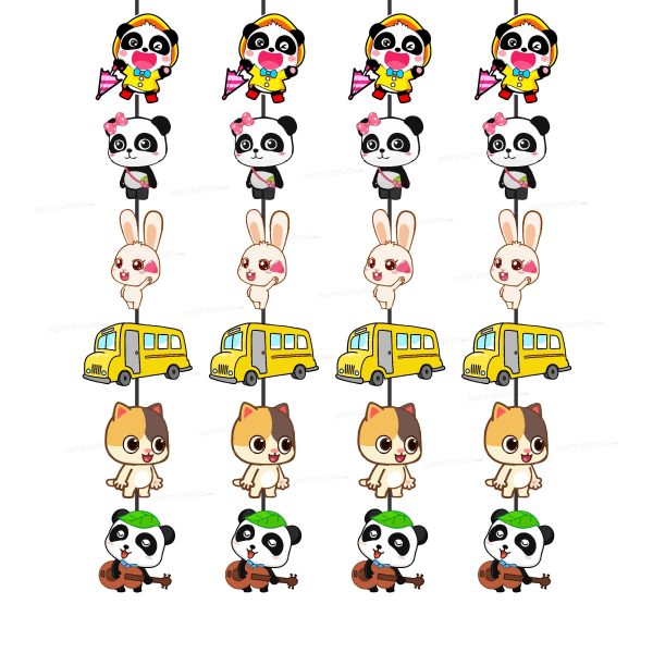 Baby Bus Theme Character Dangler Cheap