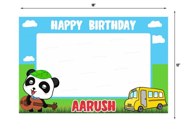 Baby Bus Theme PhotoBooth For Discount