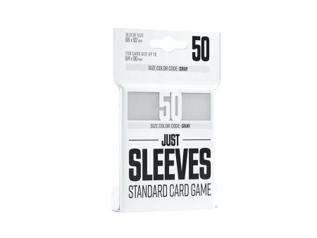 Just Sleeves: Standard Card Game - White (50ct) Sale