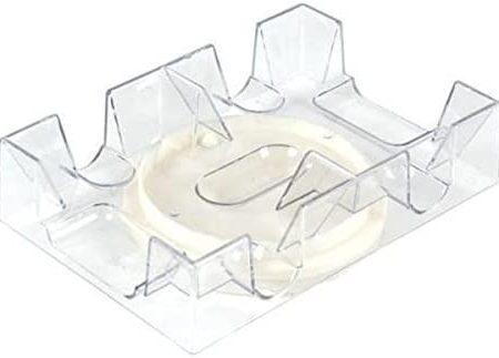 2 Deck Plastic Revolving Card Tray For Discount