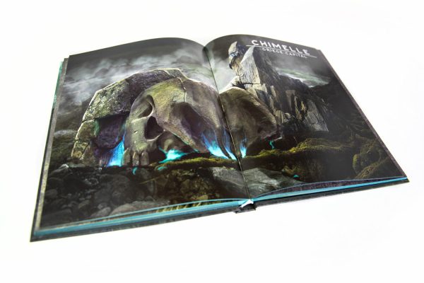 Cloudspire: The Joining War Hardcover Lore and Art Book (2nd Printing) Cheap