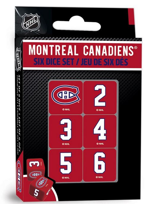 Montreal NHL Dice Pack Canadiens Online Hot Sale