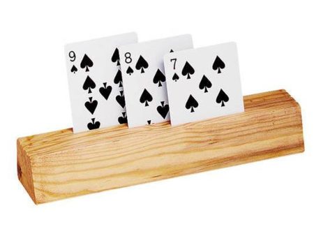 9  3 Slot Wooden Card Holder - 2 Pieces Discount