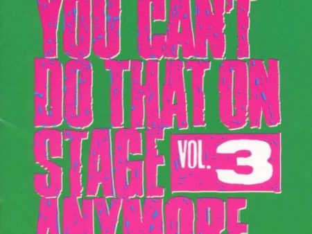 ZAPPA, FRANK - YOU CAN T DO THAT ON STAGE ANYMORE - VOL. 3 Sale