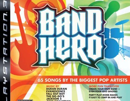 BAND HERO STAND ALONE SOFTWARE - PLAYSTATION 3 STANDARD EDITION Online now